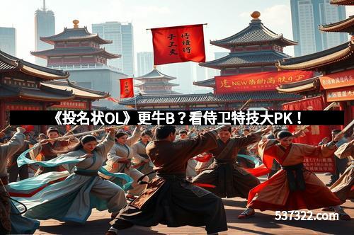 《投名状OL》更牛B？看侍卫特技大PK！